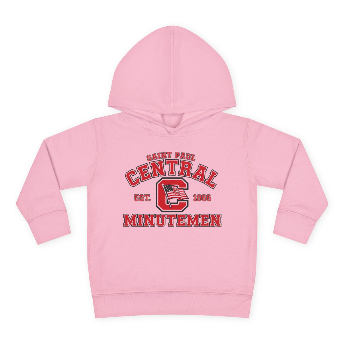 Saint Paul Central Minutemen Toddler Pullover Fleece Hoodie