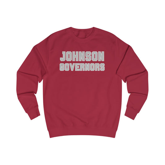 Johnson Governors Sweatshirt — Embroidered Collegiate Crewneck