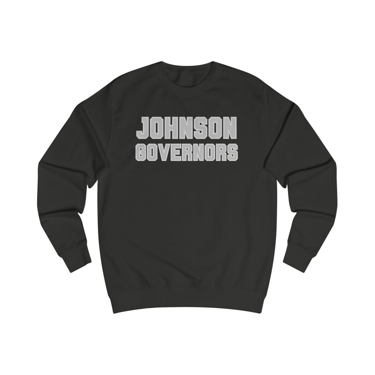 Johnson Governors Sweatshirt — Embroidered Collegiate Crewneck