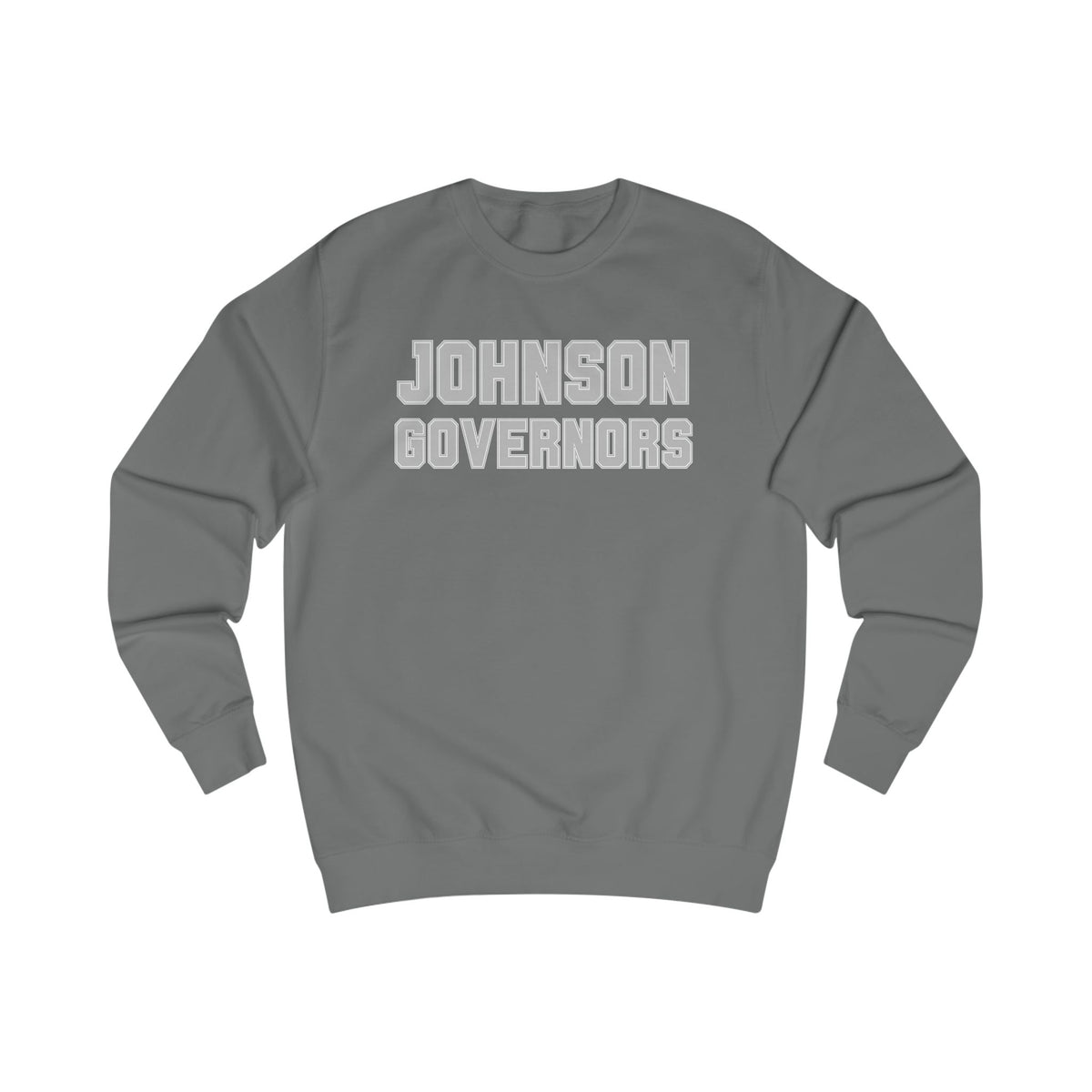 Johnson Governors Sweatshirt — Embroidered Collegiate Crewneck