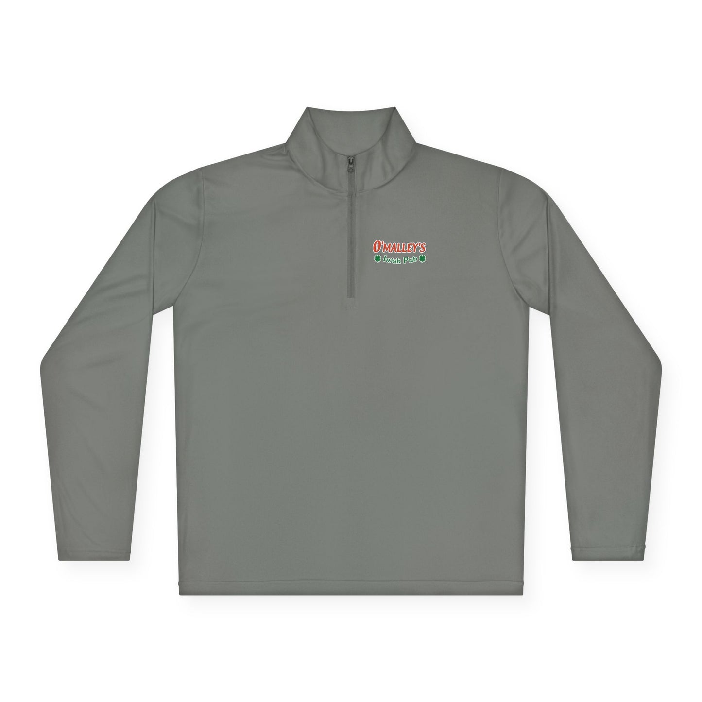 Quarter-Zip Pullover — O'Malley's Logo Embroidered Chest - Unisex