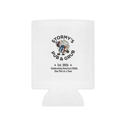 Can Cooler — Stormy’s Pub & Grub 2026 Anniversary Can Cooler (Celebrating America’s 250th)