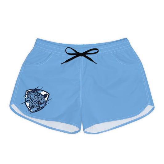 Bloomington Jefferson Jaguars Light Blue Women's Casual Shorts