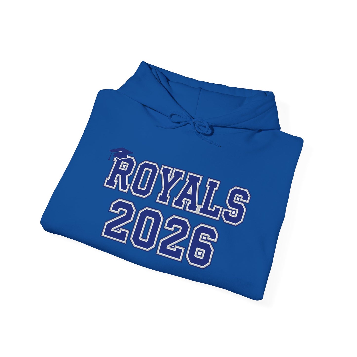 Woodbury Royals Class of 2026 Block Hoodie