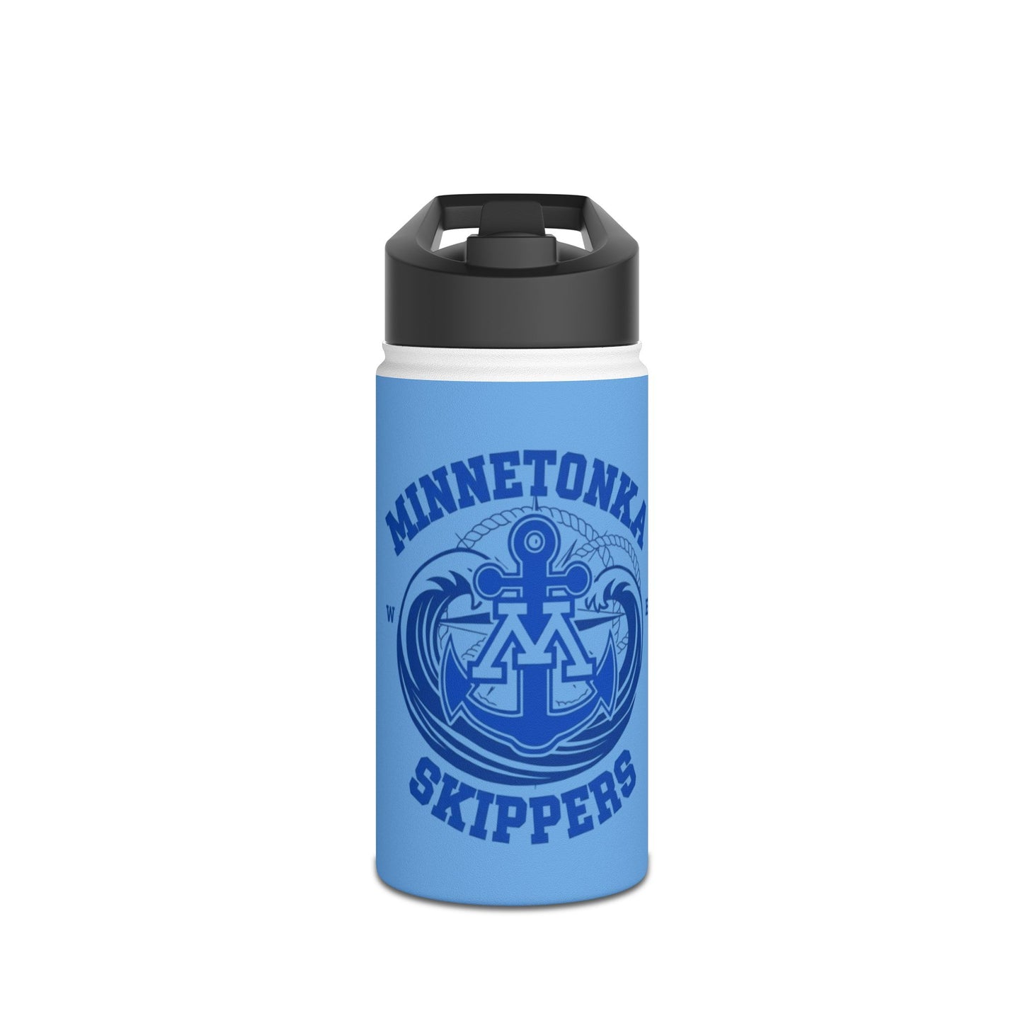 Minnetonka Skippers Water Bottle, Motivational Hydration Bottle, Sports Water Bottle