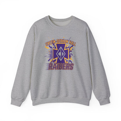 Raiders Crest Sweatshirt — Cretin-Derham Hall Purple & Gold Crewneck