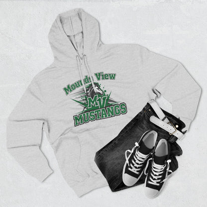 Mounds View Mustangs Three-Panel Fleece Hoodie