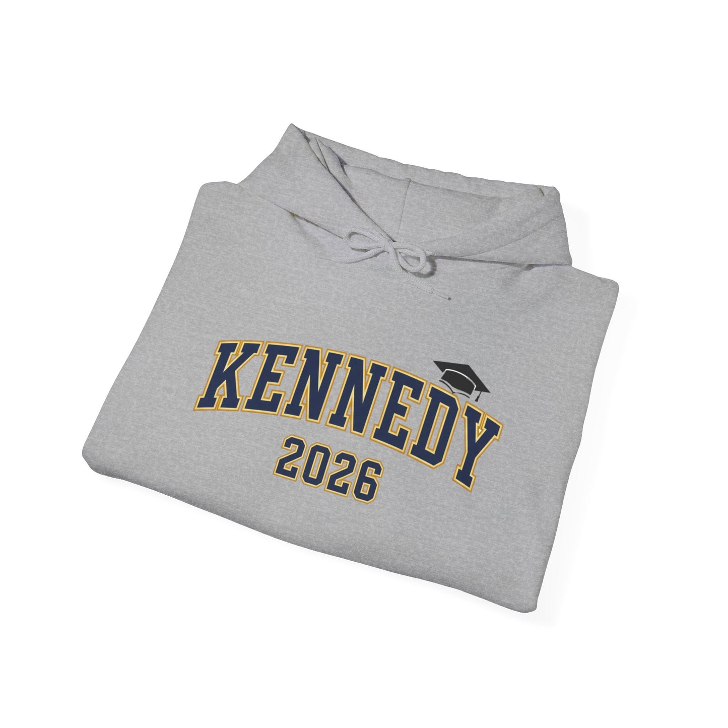 Bloomington Kennedy JFK Class of 2026 Block Hoodie