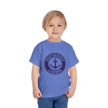 Minneapolis Southwest Lakers Toddler Tee - Cute Nautical Design for Little Fans