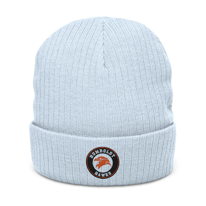 Saint Paul Humboldt Hawks Embroidered Ribbed Knit Beanie