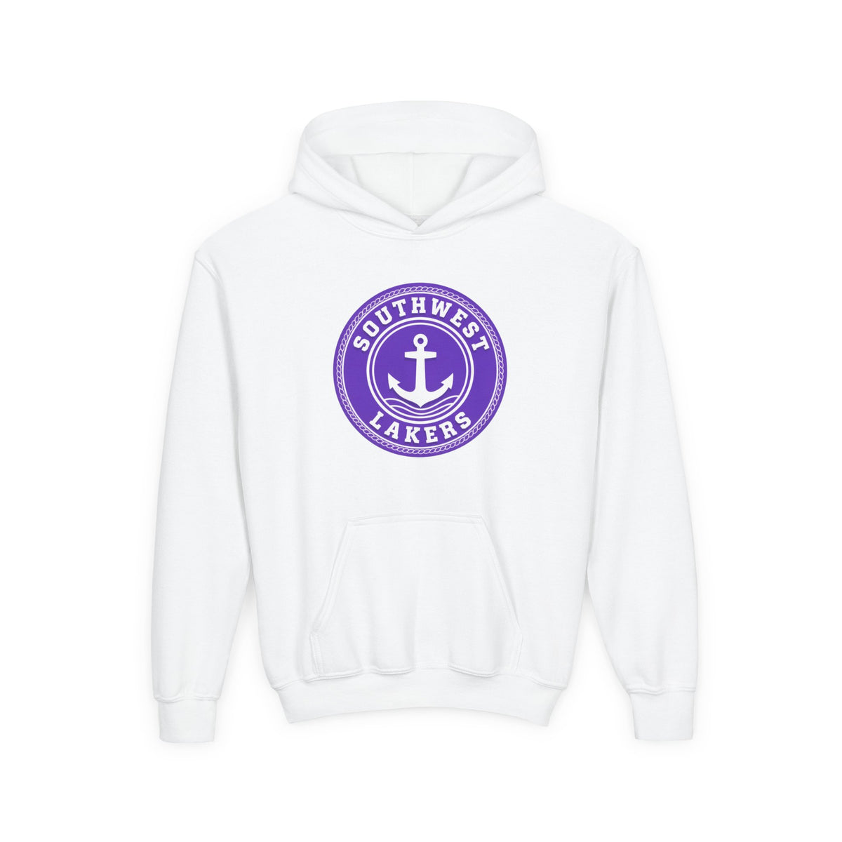 Minneapolis Southwest Lakers Youth Hooded Sweatshirt - Comfortable and Stylish Team Gear