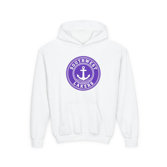 Minneapolis Southwest Lakers Youth Hooded Sweatshirt - Comfortable and Stylish Team Gear