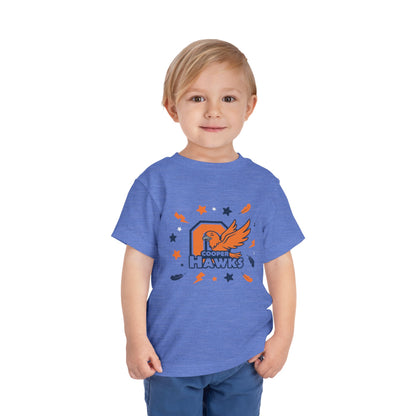 Robbinsdale Cooper Hawks Toddler Short Sleeve Tee – Playful & Sporty Shirt for Little Fans