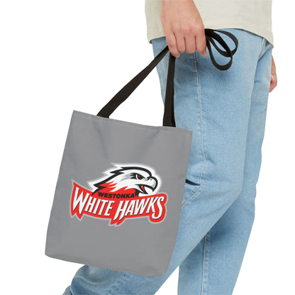 Mound Westonka White Hawks Tote Bag - Versatile Eco-Friendly Carrier