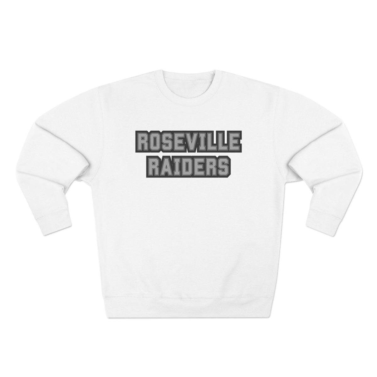 Roseville Raiders Unisex Crewneck Sweatshirt with Minimalist Design