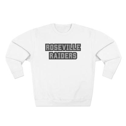 Roseville Raiders Unisex Crewneck Sweatshirt with Minimalist Design