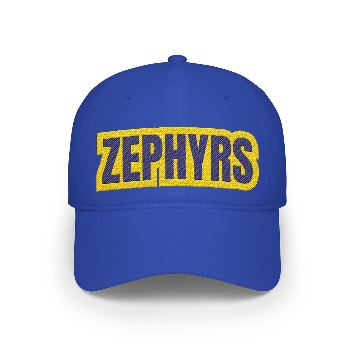 Mahtomedi Zephyrs Embroidered Royal Blue Baseball Cap