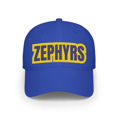 Mahtomedi Zephyrs Embroidered Royal Blue Baseball Cap
