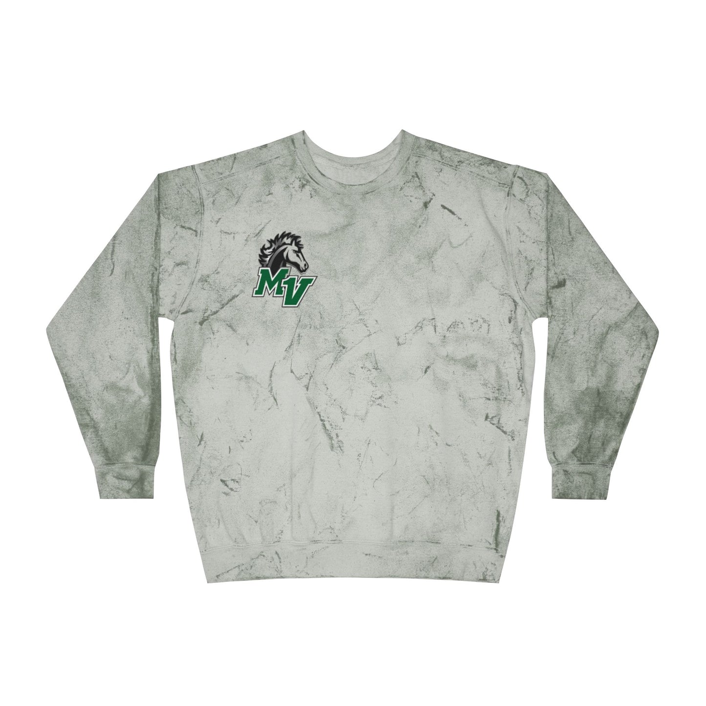 Mounds View Mustangs Color Blast Unisex Crewneck Sweatshirt