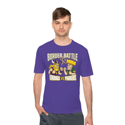 Border Battle Vikings vs Packers Tee — "The Best Seat in the Game Is at the Bar" Sports Rivalry Shirt