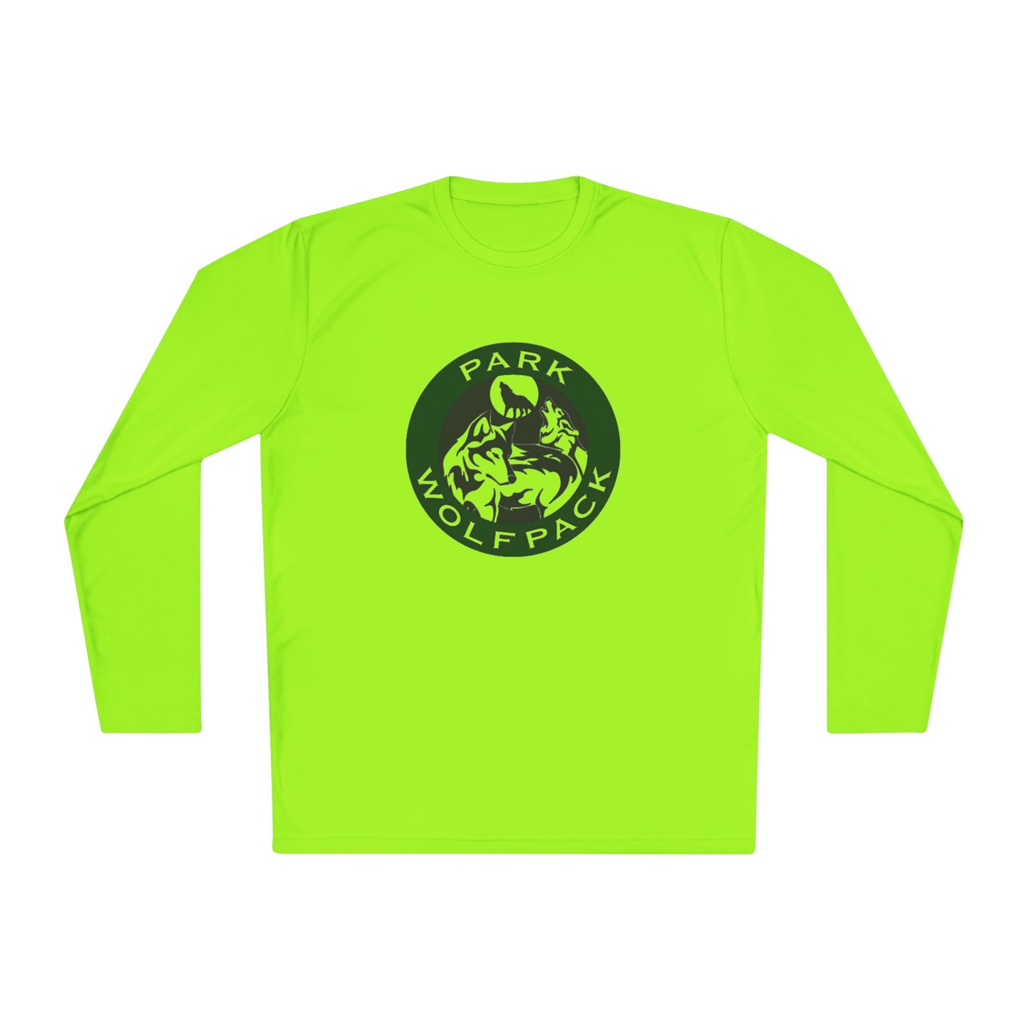 Unisex Lightweight Long Sleeve Tee - Park Wolfpack Design