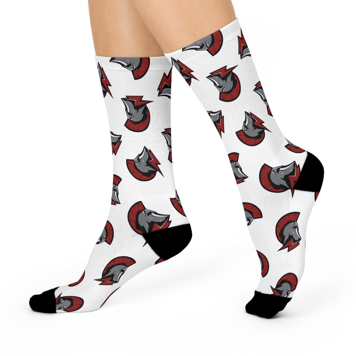 Richfield Spartans Trendy Cushioned Crew Socks