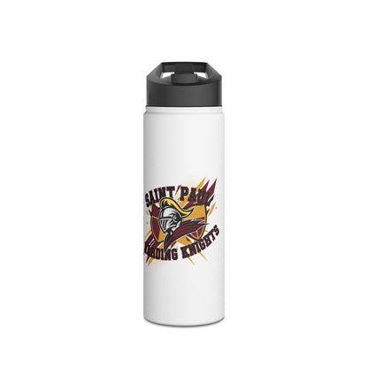 Saint Paul Harding Knights Stainless Steel Water Bottle, Motivational Hydration Bottle, Sports Water Bottle, Eco-Friendly Gift, Personalized Travel Mug