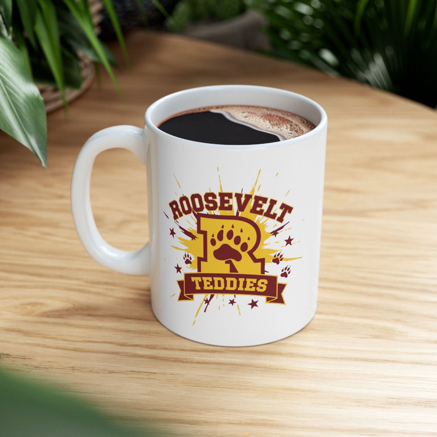 Minneapolis Roosevelt  Ceramic Mug - Perfect for Mornings and Gifts