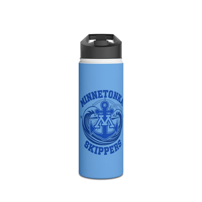 Minnetonka Skippers Water Bottle, Motivational Hydration Bottle, Sports Water Bottle