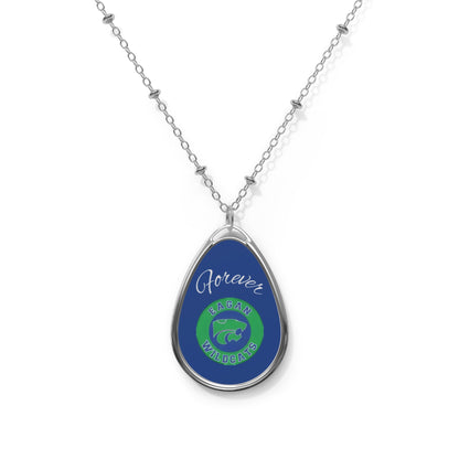 Eagan Wildcats "Forever" Oval Necklace