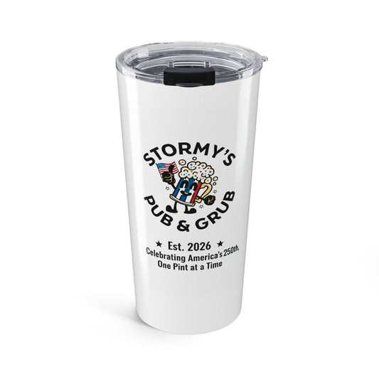 Stormy's Pub & Grub 20oz Insulated Travel Cup