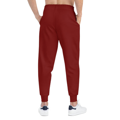 Saint Paul Johnson Maroon Athletic Joggers - Comfortable & Stylish Sportswear