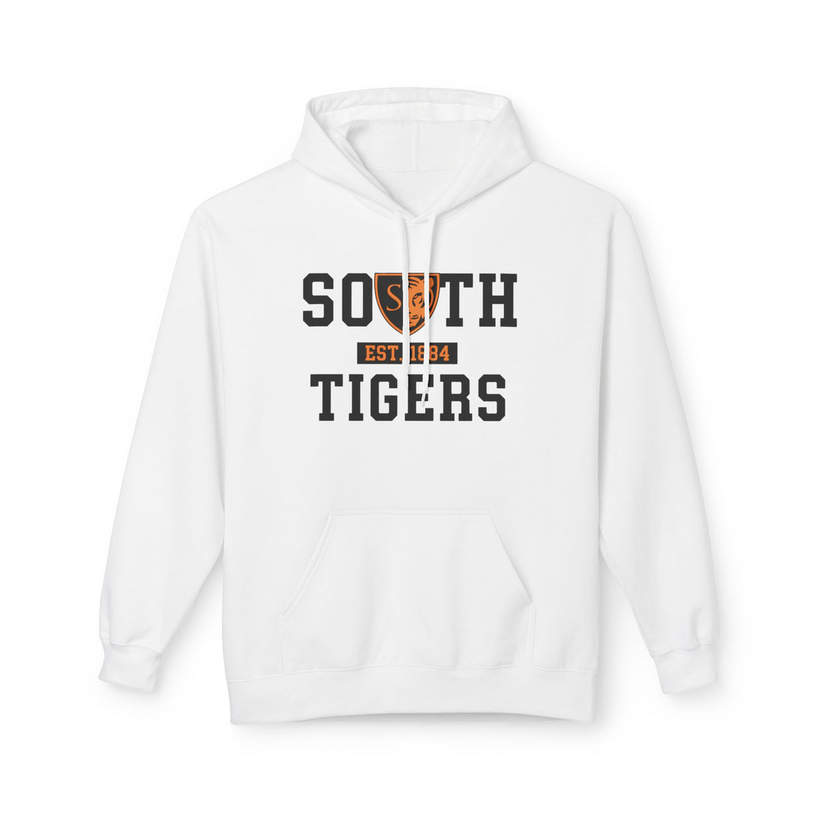 Minneapolis South Tigers Hoodie — Vintage Collegiate Tiger Logo Pullover