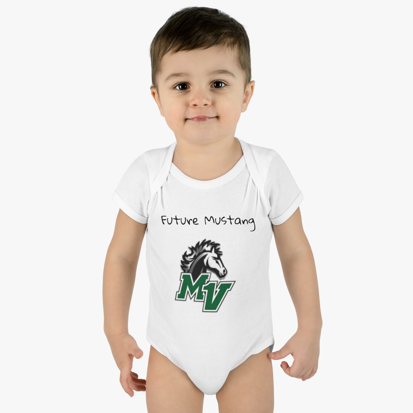 Mounds View Mustangs Onesie