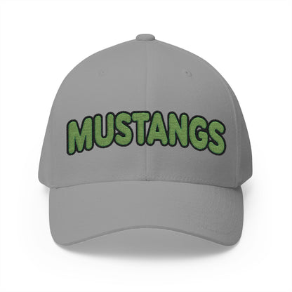 Mounds View Mustangs Bubble Logo Embroidered Cap