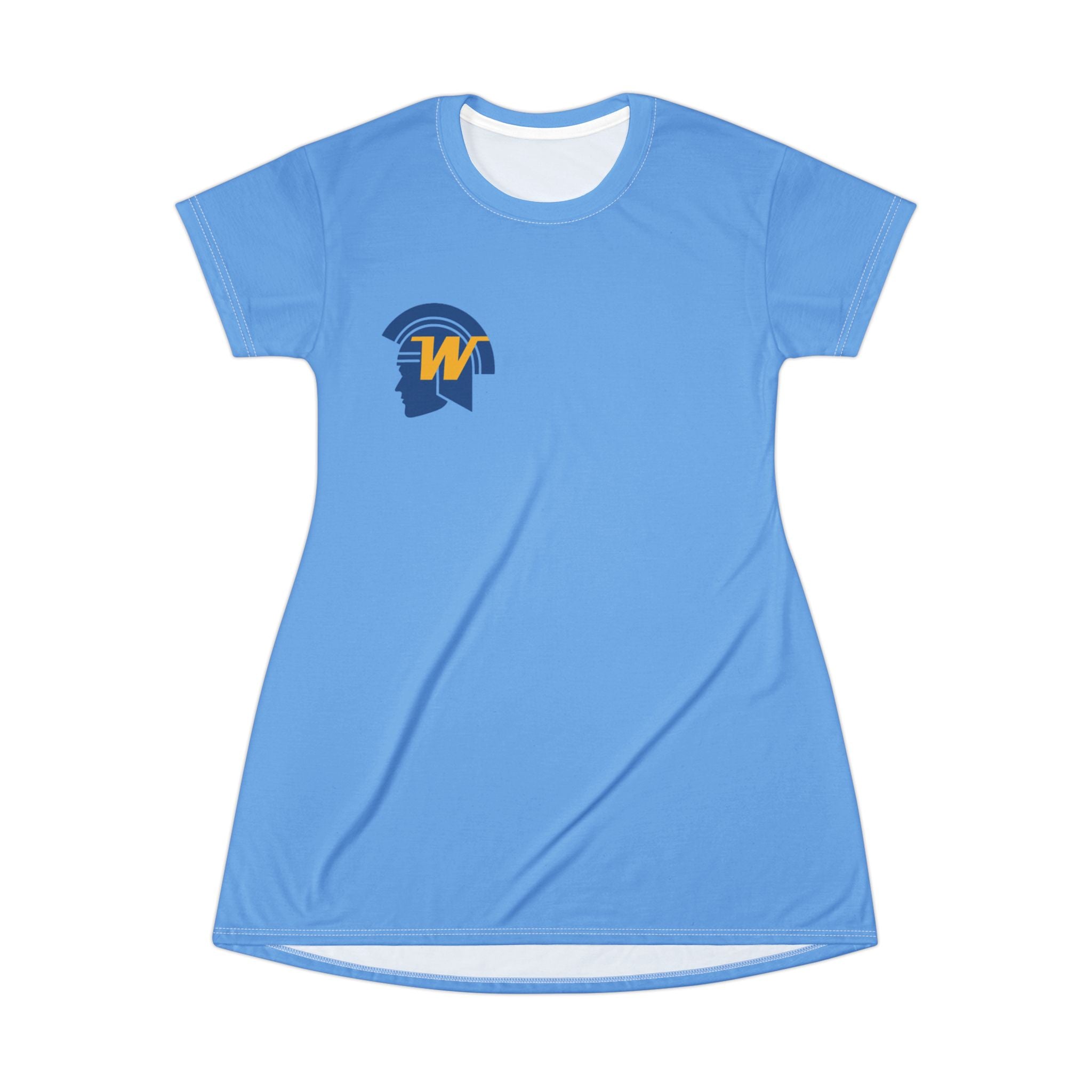 Wayzata Trojans T-Shirt Dress - Comfortable & Stylish Casual Wear