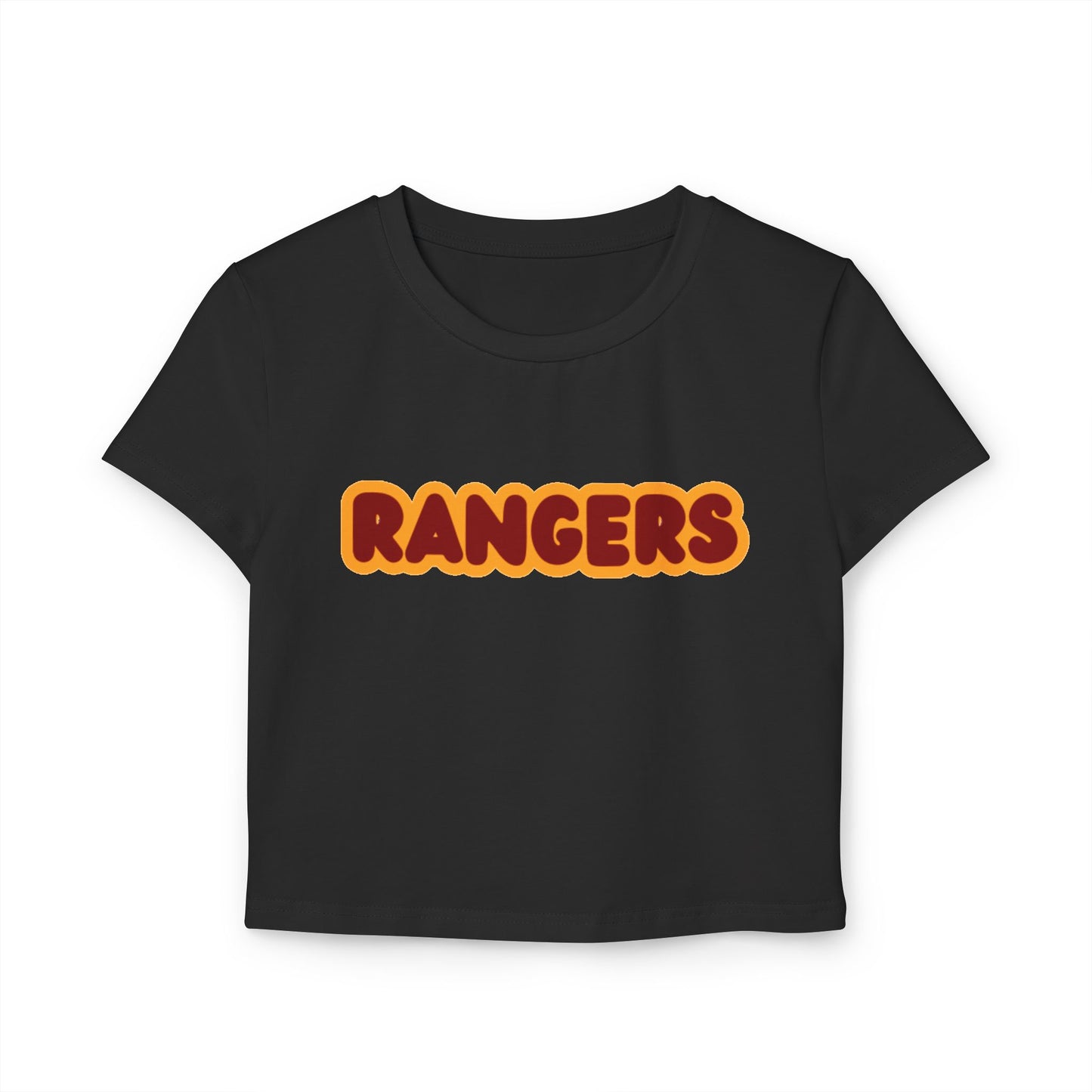 Forest Lake Rangers Women’s Baby Tee - Retro Graphic Top for Casual Vibes