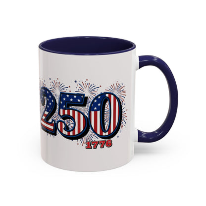 Patriotic Coffee Mug - Americas 250th Anniversary