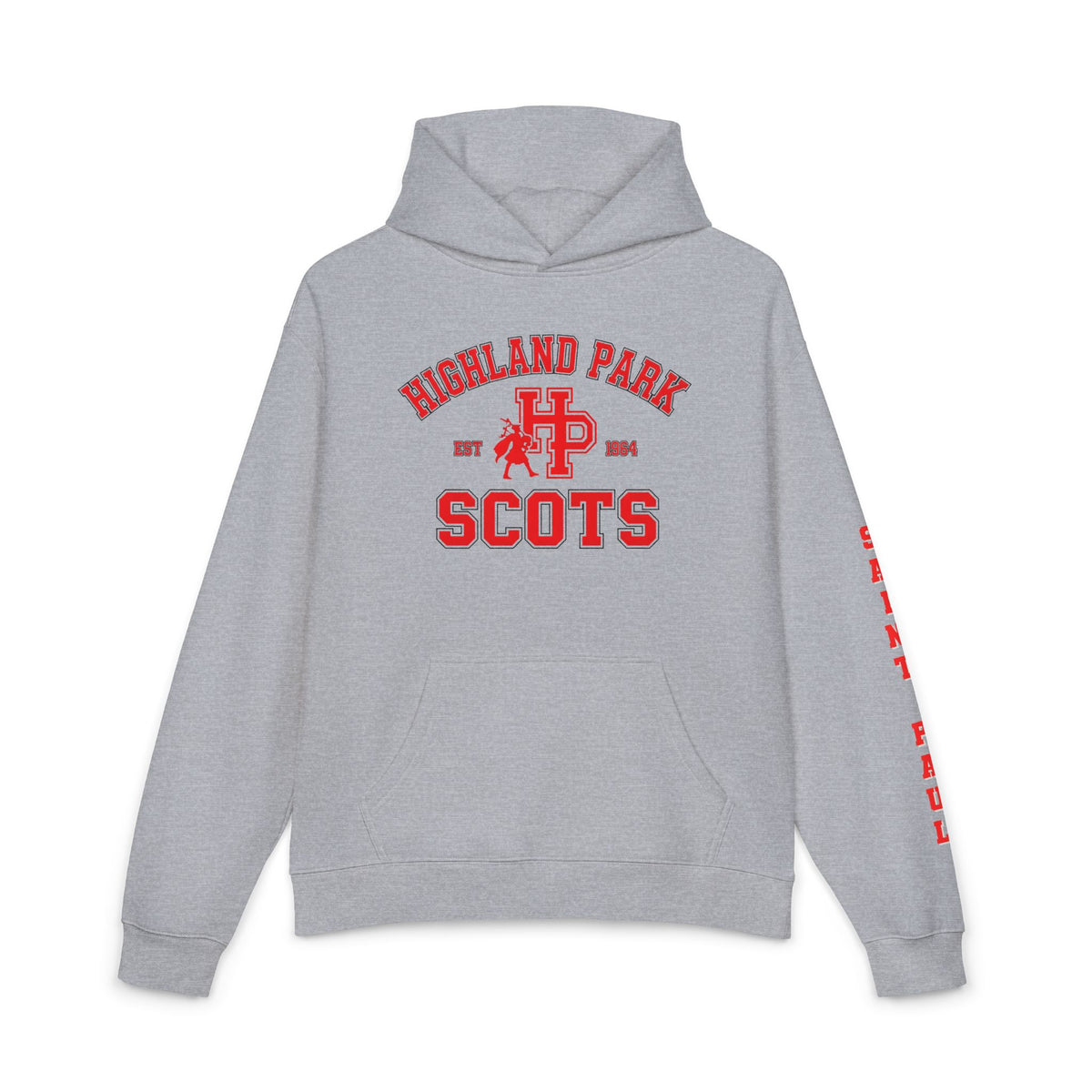 Highland Park Scots Hoodie — Vintage Collegiate School Spirit Pullover
