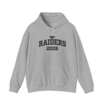 Roseville Raiders Class of 2026 Block Hoodie