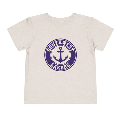Minneapolis Southwest Lakers Toddler Tee - Cute Nautical Design for Little Fans