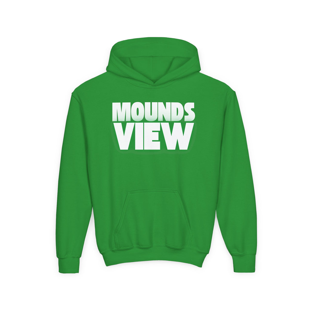 Mounds View Youth Hoodie - MV Mustang Logo Pullover
