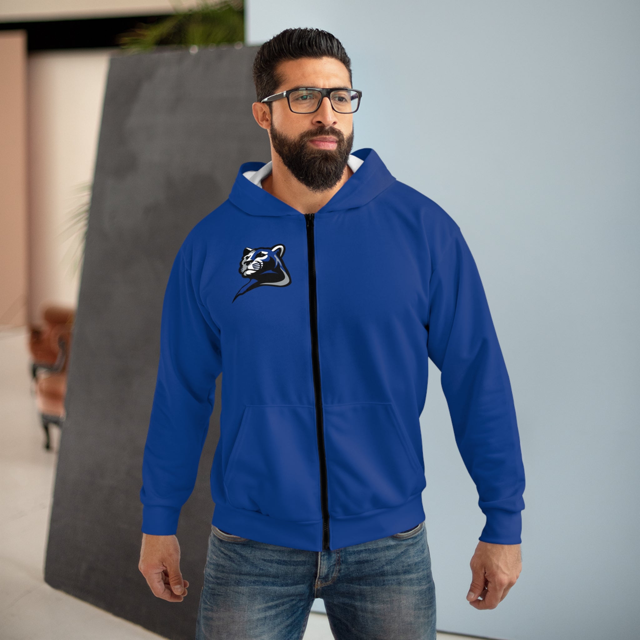 Rogers Royals Unisex Zip Hoodie - Cozy Layer for All Occasions