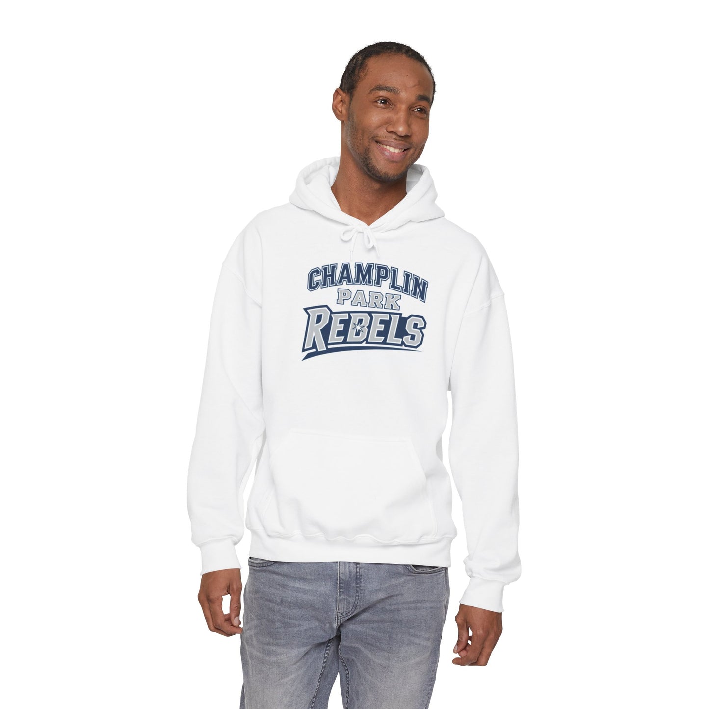 Champlin Park Rebels Block Sweatshirt