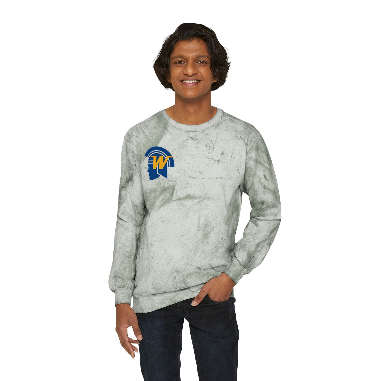 Wayzata Trojans Unisex Color Blast Sweatshirt - Vibrant Casual Wear for Everyday Comfort