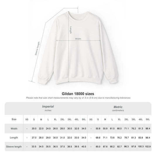 Royal Blue Script Crewneck Sweatshirt