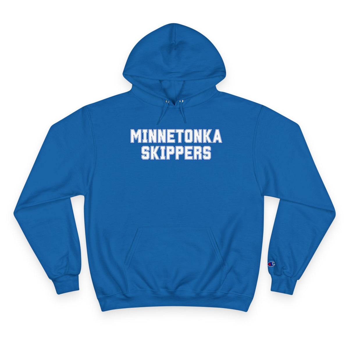 Minnetonka Skippers Champion Hoodie — Retro Collegiate Pullover