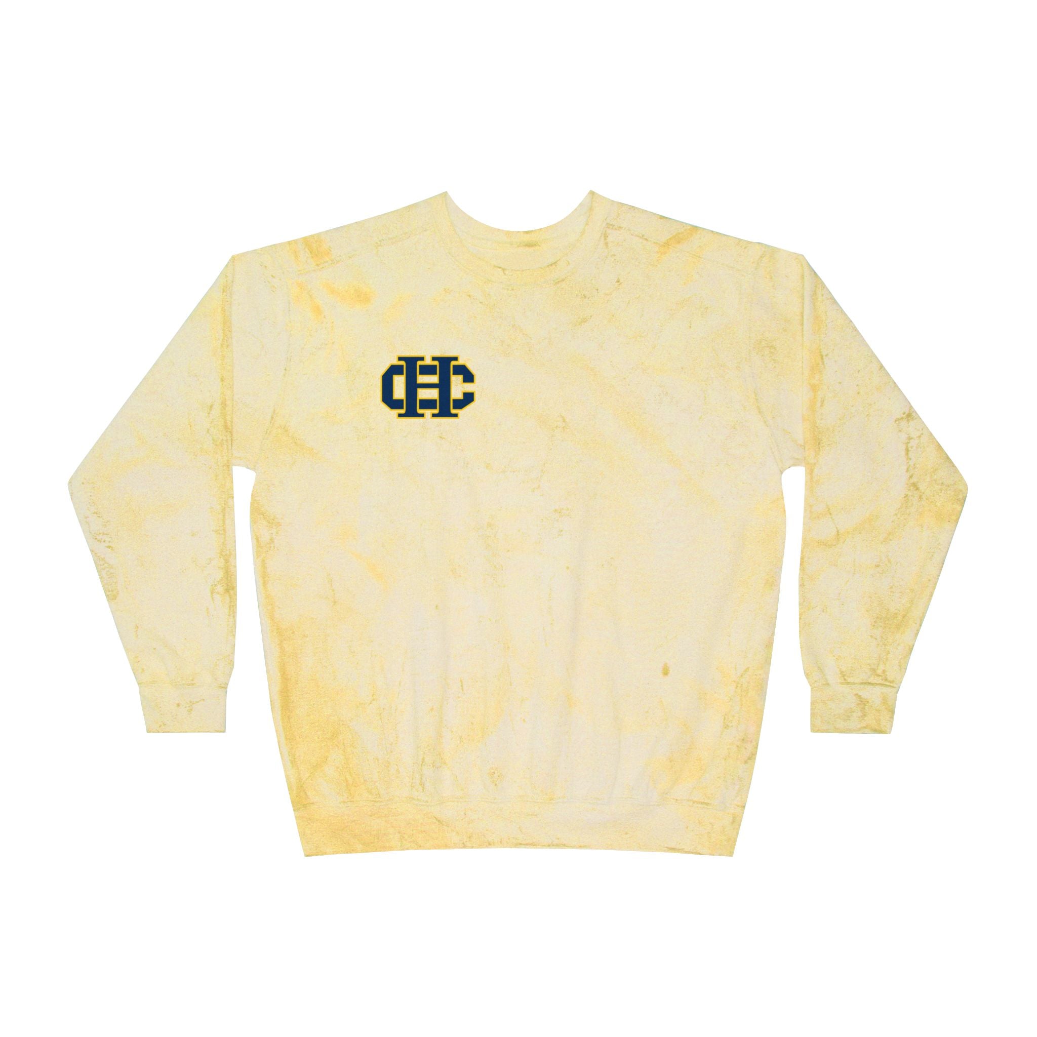 Unisex Color Blast Crewneck Sweatshirt - Vibrant Casual Comfort