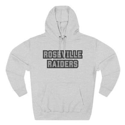 Roseville Raiders Three-Panel Fleece Hoodie