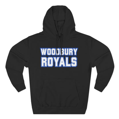 Woodbury Royals Hoodie - School Spirit Fleece Pullover with Lion Logo